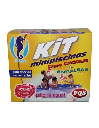 KIT MINIPISCINAS (Cloro choque + Antialgas)