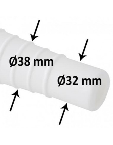 CONECTOR DOBLE LARGO MANGUERA